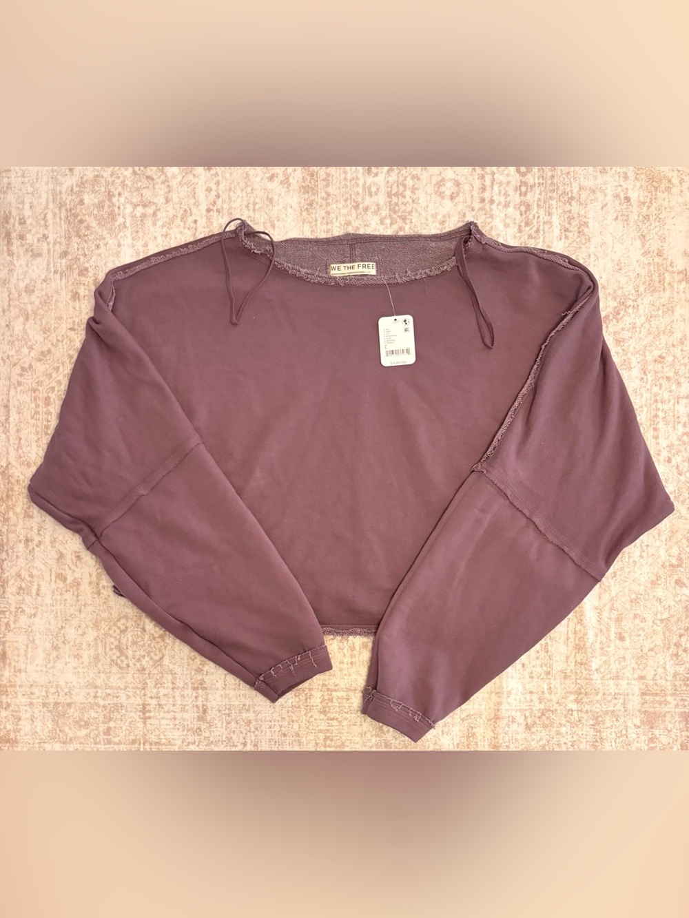 NWT Free People We The Free To The East Pullover - Picture 5 of 13